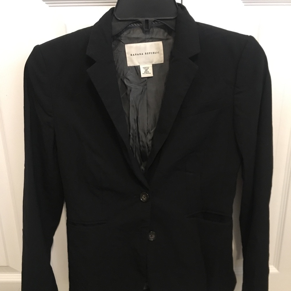 Banana Republic black blazer